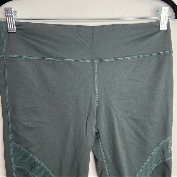 Army green women’s mesh work out pants size large - Picture 2 of 7